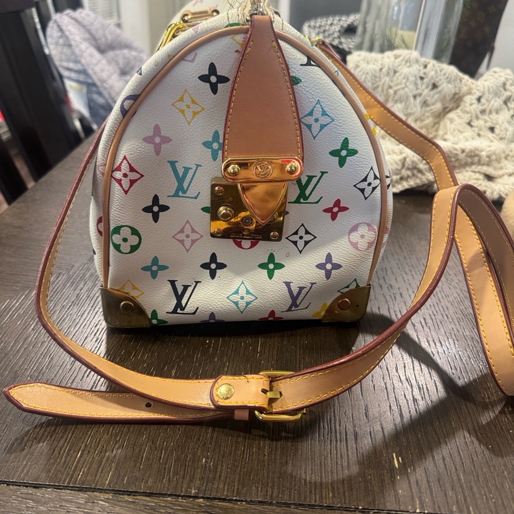 Multicolor Designer Handbag - Picture 5 of 6